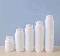 2024 New Manufacture 10ml 15ml 30ml 50ml Plastic Airless Pump Bottle  Cosmetic Serum Lotion Pump Dispenser Vacuum Airless Bottle