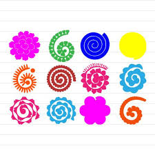 Pin On Plantillas Para Flores De Papel