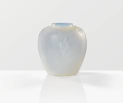 Rene Lalique Lot Lalique Vase Art Deco Glass