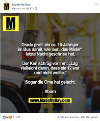 Search, discover and share your favorite made my day gifs. Gag Schief Gegangen Dieser Made My Day Post Sorgt Fur Einen Shitstorm The Best Social Media De