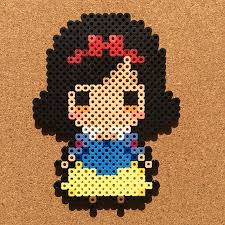 Blanche Neige Perles Hama Hama Beads De Disney Hama Beads Cuadros Abalorios Hama