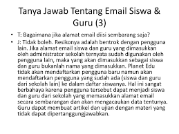 Aku baru berusia 18 tahun (sma kelas iii). Panduan Membuat Akun Sekolah Ppt Download