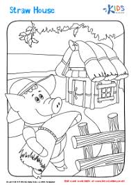 The Three Little Pigs Coloring Pages 10 Printables