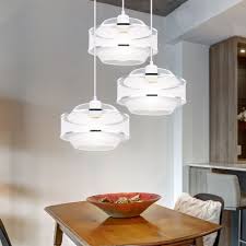 Sie überzeugen durch einen klaren und fokussierten. Pendelleuchte Deckenlampe Wohnzimmer Hangelampe 3 Flammig Metall Kafig Mit Chromringen Weiss Silber Rund 3x E27 Dxh 46 5x150 Cm Etc Shop
