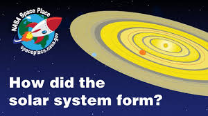 Answer the clues given about the members of the solar system to decode the secret word. How Did The Solar System Form Nasa Space Place Nasa Science For Kids