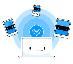 You can change the default network ssid and channel by yourself. Ø­ Ùˆ Ù„ Ø¬Ù‡Ø§Ø² Ø§Ù„Ø­Ø§Ø³ÙˆØ¨ Ø§Ù„Ø®Ø§Øµ Ø¨Ùƒ Ø¥Ù„Ù‰ Ù‡ÙˆØª Ø³Ø¨ÙˆØª ÙˆØ§ÙŠ ÙØ§ÙŠ Connectify Hotspot