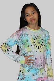 Women maxi dress with pocket summer tie dye flower print v neck sleeveless long dress boho sundress 3.0 out of 5 stars 2 ratings. Flowers By Zoe Tie Dye Sweatshirt With Print Tie Dye Outfits Flowers By Zoe Tie Dye Sweatshirt