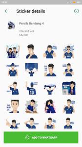 Yuk download stiker whatsapp ini, official dan gratis! Bobotoh Persib Bandung Stiker Whatsapp 9 9 Apk Androidappsapk Co