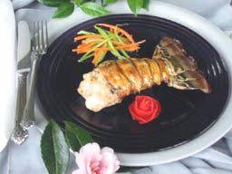 Dark green country floral dinner party menu. Lobster Tail 8 Course Dinner Party Menu Ideas Fine Dining Recipes How To Cook An Eight Course Lobster Tail Recipe Cooking Dinner Dinner Fine Dining Recipes