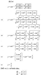 Rbse Solutions For Class 12 Maths Chapter 7 Differentiation Miscellaneous Exercise Class 12 Maths 12th Maths Studying Math