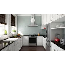 Kitchen kitchen tiny kitchen ideas that are totally. Kohler Hawthorne Tile In Farmhouse Apron Front Cast Iron 33 In 4 Hole Double Bowl Kitchen Sink In White Budget Kitchen Remodel Home Kitchen Design Small