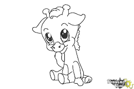 As i'm not working in the same way it gave me the. How To Draw A Baby Giraffe Drawingnow