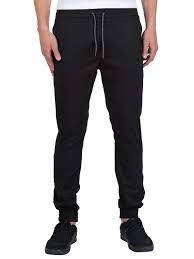 Profite de leur confort ! Frickin Slim Jogger Black Volcom Deutschland