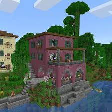 Minecraftgranny On Instagram My Daily Jungle Post A House Inspired After Vacation Trip In Liguria Italy Minecraft Minecra En 2020 Idees Minecraft Minecraft Idee