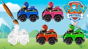 The friendly rescuers of the paw patrol, along with ryder, are ready to help. Learning Colors Paw Patrol Chase Police Truck Change Color Pages Video For Kids Episode 28 Youtube