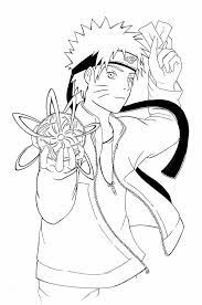 Nine tailed fox kyuubi naruto coloring pages. Free Printable Naruto Coloring Pages