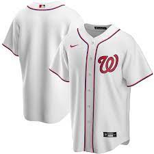 Bid on or buy authenticated, autographed washington nationals memorabilia from the official, online auction site of the washington nationals Men S Nike White Washington Nationals Home Replica Team Jersey