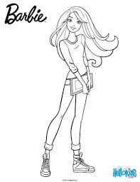 Maybe you would like to learn more about one of these? Barbie Looks Great With Her Books You Can Color Free Barbie Coloring Pages From Hellokids Print Barbie Coloring Pages Princess Coloring Pages Barbie Coloring