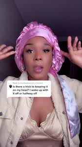 Reply to @muertopeacock How to secure your head tie bonnet! #ckbonnets  #hairtok #haircare