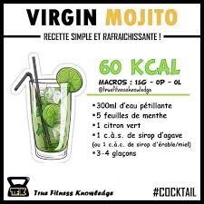 Recette Virgin Mojito En 2020 Mojito Recette Cocktail Cocktail