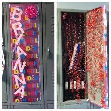 Birthday Locker Decoration Ideas Pin By Savannah Ann On My Pins Birthday Locker Decorations School Locker Decorations Locker Decorations