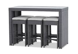 Patioland palm tree outdoor patio 5 pc set bar table 48 solid cast aluminum antique bronze. Outdoor Barstool Table Set Off 67