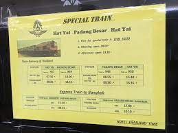 Rm76 • shutte train (padang besar ke hatyai) : Ciklilyputih The Lifestyle Blogger Holiday Ke Hatyai 2018 Travel Menaiki Keretapi Part 1