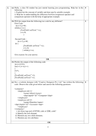 Sample concept note for funding. Informatics Practices Class 12 Cbse Solved Sample Papers Ip