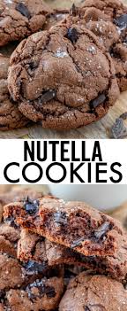 Nutella Cookies The Perfect Cookie For The Nutella Lover Recipe Nutella Cookies Recipe Nutella Recipes Nutella Cookies