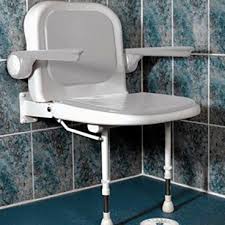 Shower Chair In Shower In 2020 Shower Seat Shower Chair Master Bathroom Decor