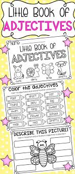Little Book Of Adjectives Printable Booklet With Worksheets For Kindergarten First Grade And Second Gra Adjectives Activities Adjectives Adjective Worksheet