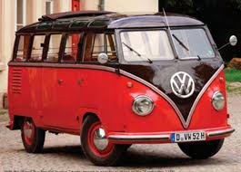 Image result for Chestnut Brown 1950 VW Bus
