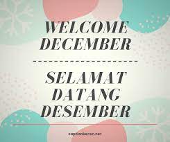 Apakah hanya pergi ke sekolah dan mendapatkan nilai dan gelar? Kata Kata Selamat Datang Desember Yang Mengesankan