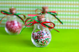 We've always found it much easier for our daughter to string beads onto a pipe cleaner than onto string. Make Homemade Candy Sprinkles Ornaments For Christmas