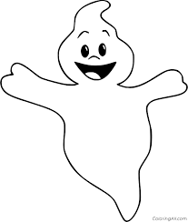 In fact, there's one lurking on my front porch right now. Ghost Coloring Pages Coloringall