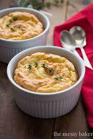 Herb Cheese Potato Souffles One Sweet Mess Recipe Herb Cheese Potato Souffle Food