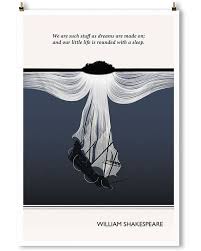 Shakespeare Literary Art Print The Tempest Quote Shakespeare Etsy In 2020 The Tempest Quotes Literature Posters William Shakespeare Quotes