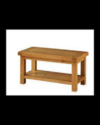 Oakleigh 1.5m round oak dining table. Oakleigh Large Coffee Table With Shelf