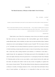 On Beauty Pdf Zadie Smith