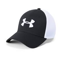 Under Armour Mens Microthread Golf Mesh Cap Black Xl Xxl Mesh Cap Under Armour Mens Accessories