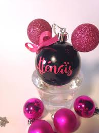 Boule De Noel Forme Tete De Mickey Accessoires De Maison Par Lfaitmaison Boule De Noel Noel Accessoire Maison