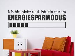 Wandtattoo Ich Bin Nicht Faul Energiesparmodus Wandtattoo Jugendzimmer Wandtattoos Wandtattoo