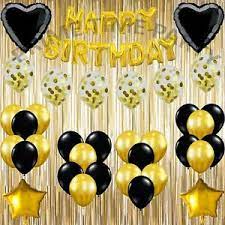 We did not find results for: Decoraciones Para Fiesta De Cumpleanos En Negro Y Dorado Con Pancarta De Globos Ebay