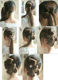 Flower Tie Updo Homecoming Best Hairstyles Step By Step Hairstyles Long Hair Styles Easy Updo Hairstyles