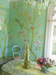 Kaffe Fassett Murals Incredibly Fassett Had Two Clients Paint Over Wall Murals He D Been Mural Wall Murals Wall Murals Painted