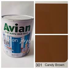 Warna cat avian kayu dan besi. Cat Kayu Dan Besi Avian Paint Lt Kg Brown Lazada Indonesia