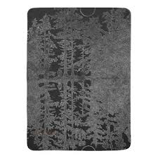 Black And White Baby Blanket Enchanted Forest Black Forest Black And White Baby Blanket Zazzle Com Black And White Baby Black Forest Baby Blanket