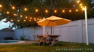 Maybe you would like to learn more about one of these? How To Hang String Lights And Cafe Lights The Arizona Report