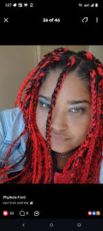 Free braids for female models in exchange for hair and gel