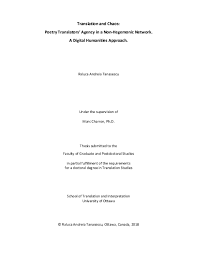 Program liniste bloc bucuresti paris. Pdf Translation And Chaos Poetry Translators Agency In A Non Hegemonic Network A Digital Humanities Approach Raluca Tanasescu Academia Edu